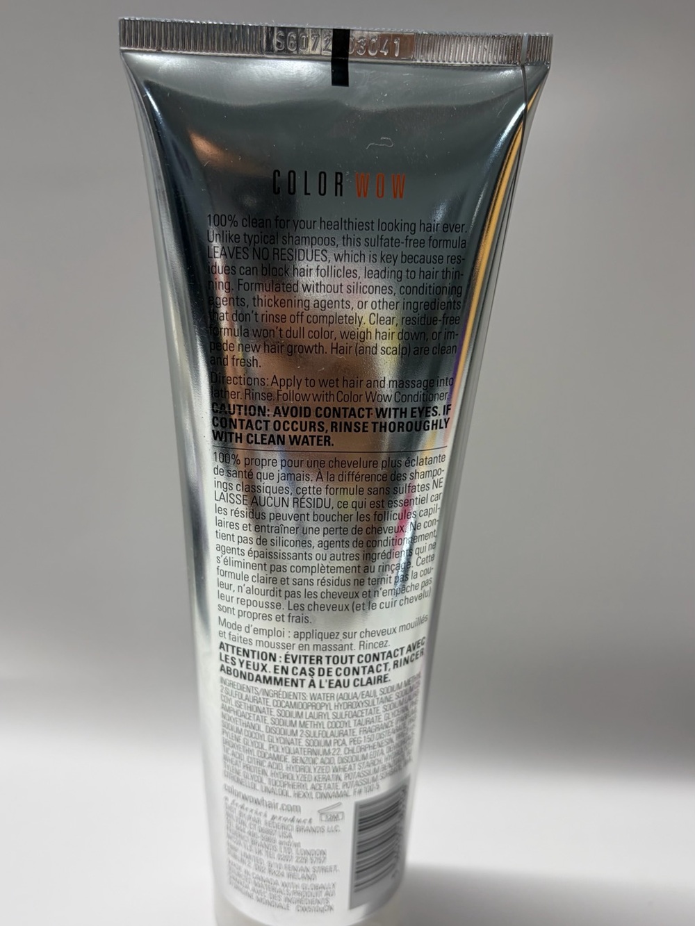 Color Wow Color Security Shampoo — Silver - Picture 4 of 5